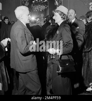 Franklin's 250th Anniversary, France Amerique. Fotografie dei programmi di Marshall Plan, mostre e personale Foto Stock