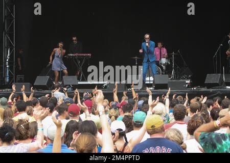 Dave Matthews Band Caravan - Fitz e i tantrums in Concerto Foto Stock