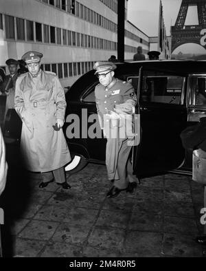 Sessione ministeriale della NATO. Fotografie dei programmi di Marshall Plan, mostre e personale Foto Stock