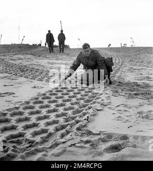 U. S. Giant Landing Craft 'BARC'. Fotografie dei programmi di Marshall Plan, mostre e personale Foto Stock
