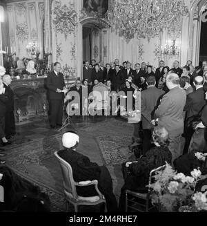 Franklin's 250th Anniversary, France Amerique. Fotografie dei programmi di Marshall Plan, mostre e personale Foto Stock