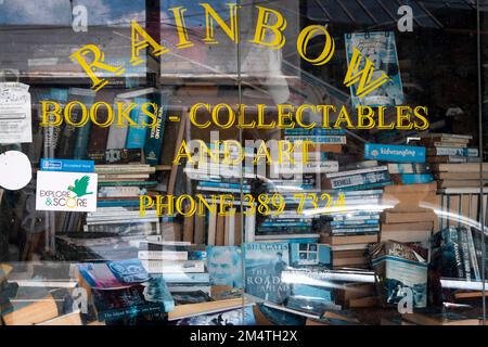 Libreria Rainbow, Newtown, Wellington, North Island, Nuova Zelanda Foto Stock