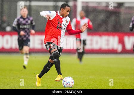 Rotterdam, Paesi Bassi. 23rd Dec 2022. Rotterdam - Igor Paixao di Feyenoord durante la partita tra Feyenoord e Passi pure Eagles a Nieuw Varkenoord il 23 dicembre 2022 a Rotterdam, Paesi Bassi. (Foto da scatola a scatola/Yannick Verhoeven) Credit: Foto da scatola a scatola/Alamy Live News Foto Stock