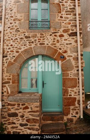 La Ferté-Bernard, Città Vecchia, Morbihan, Bretagna, Bretagna, Francia, Europa Foto Stock