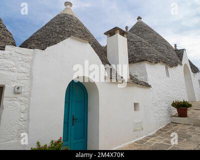 Casa Trulli, Alberobello, P uglia, Italia Foto Stock