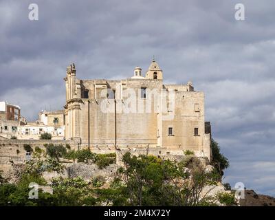 Convento di Sant'Agostino, Matera, Basilicata, Puglia, Italia Foto Stock