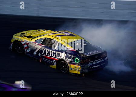 Landon Cassil corre per la Coca-Cola 600 al Charlotte Motor Speedway di Concord, NC. Foto Stock