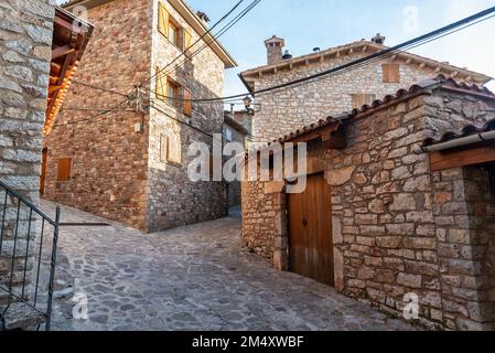 Casa a Castellar de N'Hug nella regione di Bergedà, Barcellona. Foto Stock