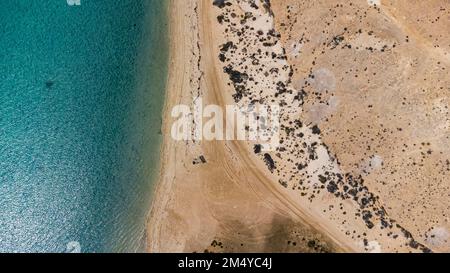 Antenna delle isole Farasan, Regno dell'Arabia Saudita Foto Stock