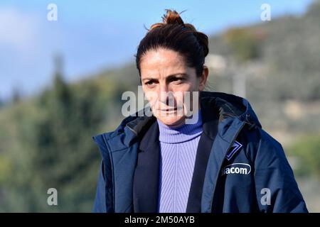 Stadio Pietro Torrini, Firenze, 26 novembre 2022, Patrizia Panico (Capo allenatore di ACF Fiorentina) durante ACF Fiorentina vs AC Milan - Itali Foto Stock