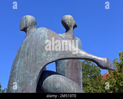 Celebrazione della scultura di Chester, Chester, Regno Unito. Foto Stock