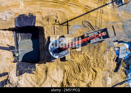 La raccolta di acqua piovana system Foto stock - Alamy