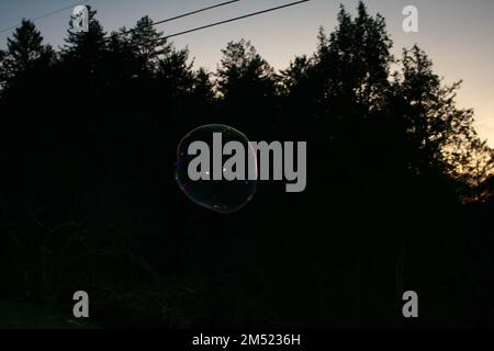 Bolle giganti in montagna Foto Stock