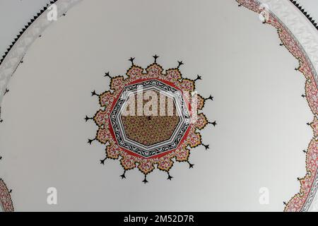 Arte floreale pattern esempio del tempo ottomano in vista Foto Stock