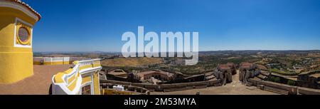 Vista panoramica da Nossa Senhora da Graca Fort Governors casa Foto Stock