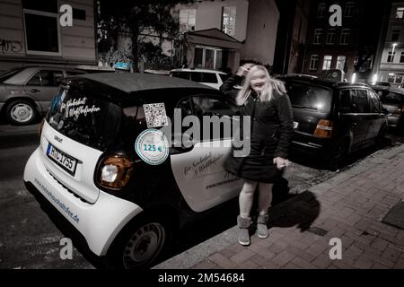 Wochenende im Linden Hannover Foto Stock