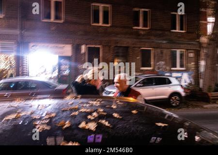 Wochenende im Linden Hannover Foto Stock