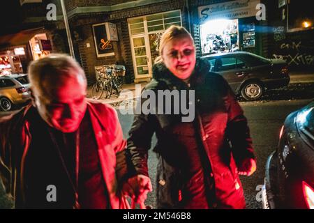 Wochenende im Linden Hannover Foto Stock