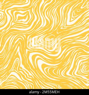 Disegno a mano in legno vettoriale texture senza giunture. Struttura di grano di legno. Ripetizione senza giunture con struttura ad albero. Illustrazione Vettoriale