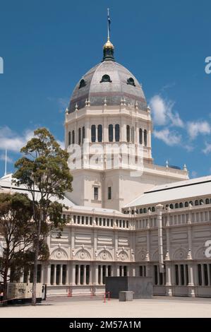 Royal Exhibition Building e Carlton Gardens, Melbourne, Victoria, Australia Foto Stock