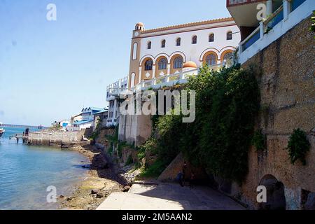 Quartiere coloniale di Mombasa, Kenya Foto Stock