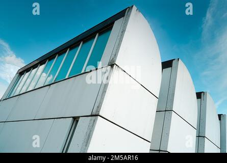 Bauhaus Archive Berlin, progetto basato su progetti di Walter Gropius Foto Stock