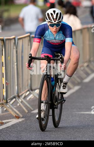 Barking, Londra, Inghilterra – 21 maggio 2022 - Serie Women's Tour Foto Stock