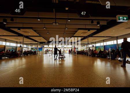 Aeroporto Tullamarine di Melbourne Terminal 4 Foto Stock