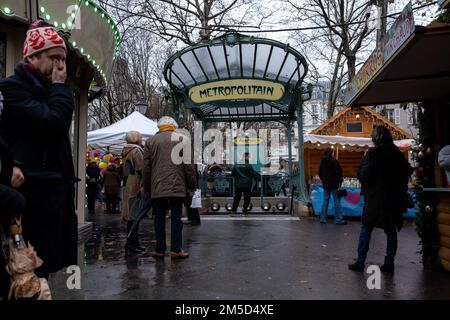 Francia, Parigi, 2021-12-04. Illustrazione del turismo e della vita quotidiana nella Grande Parigi. Fotografia di Martin Bertrand. Francia, Parigi, le 2021-12-04. IO Foto Stock