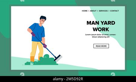 vettore lavoro cantiere uomo Illustrazione Vettoriale