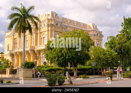 Museo antropologico Paseo de Montejo, Merida Messico Foto Stock