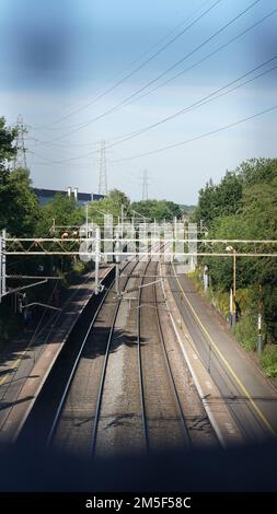 Stazione ferroviaria di Canley, Coventry, Regno Unito Foto Stock