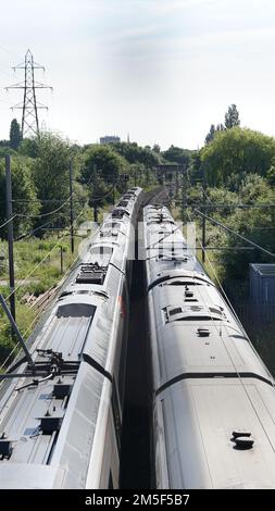 Stazione ferroviaria di Canley, Coventry, Regno Unito Foto Stock