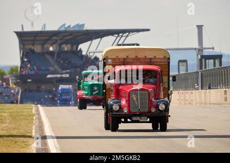 ADAC Truck Grand Prix 2022, Parata. Circuito di Nuerburgring, Renania-Palatinato, Germania Foto Stock