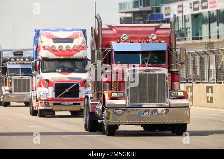 ADAC Truck Grand Prix 2022, Parata. Circuito di Nuerburgring, Renania-Palatinato, Germania Foto Stock