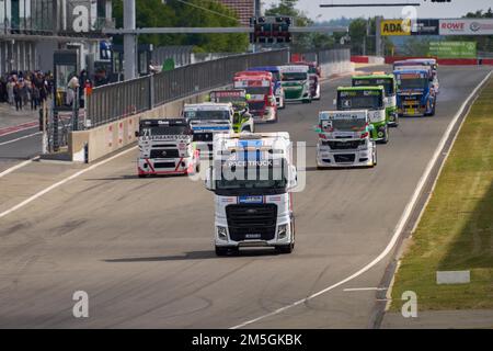 ADAC Truck Grand Prix 2022, Mittelrhein Cup. Circuito di Nuerburgring, Renania-Palatinato, Germania Foto Stock