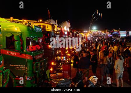 ADAC Truck Grand Prix 2022, Festival. Circuito di Nuerburgring, Renania-Palatinato, Germania Foto Stock