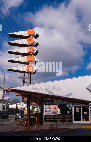 Ristorante Norms, 470 N la Cienega Blvd West Hollywood, CA 90048. Los Angeles, California, Stati Uniti d'America Foto Stock