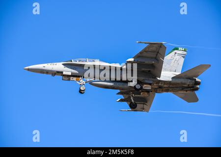 Velivolo militare al MCAS Miramar Air Show 2022 Foto Stock