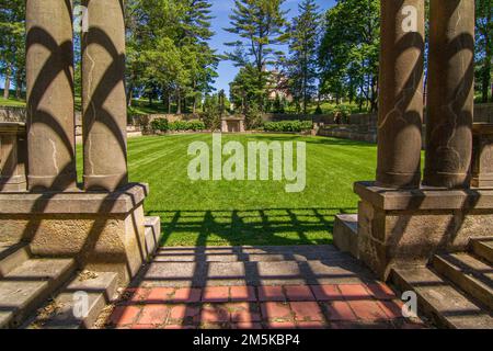 La Crane Estate di proprietà dei fiduciari di Prenotazioni, Ipswich, ma Foto Stock