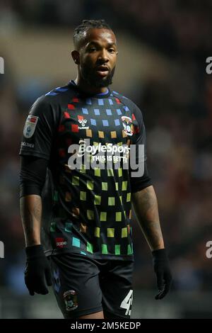 Coventry, Regno Unito. 29th Dec, 2022. Kasey Palmer #45 di Coventry City durante il campionato Sky Bet Match Coventry City vs Cardiff City a Coventry Building Society Arena, Coventry, Regno Unito, 29th dicembre 2022 (Photo by Nick Browning/News Images) a Coventry, Regno Unito il 12/29/2022. (Foto di Nick Browning/News Images/Sipa USA) Credit: Sipa USA/Alamy Live News Foto Stock