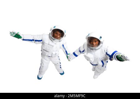 Tenda per prendere gli astronauti Foto Stock