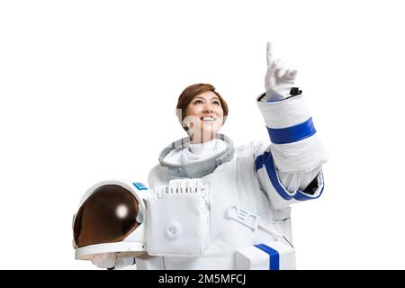 Tenda per prendere gli astronauti Foto Stock