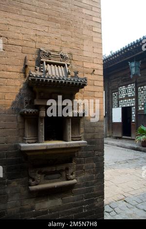 L'architettura tradizionale di Ping Yao, Shanxi Foto Stock