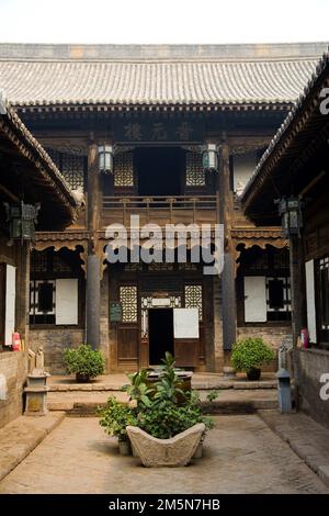 L'architettura tradizionale di Ping Yao, Shanxi Foto Stock