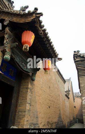 L'architettura tradizionale di Ping Yao, Shanxi Foto Stock