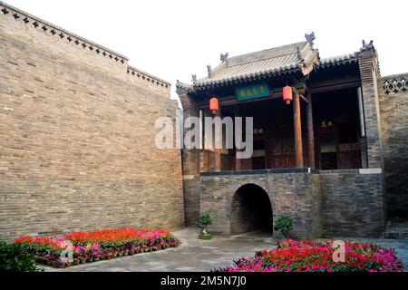 L'architettura tradizionale di Ping Yao, Shanxi Foto Stock