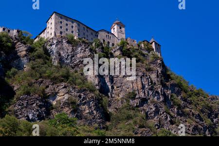 Monastero di Saeben, Klausen, chiusa, Eisacktal, Provincia di Bolzano, Alto Adige, Italia Foto Stock