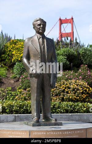 Statua di Joseph strauss Foto Stock