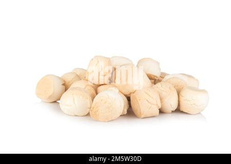 kanomping thai dessert isolato su sfondo bianco. Foto Stock